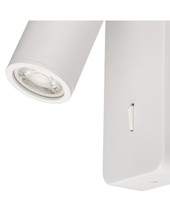 NOTTE * APLIQUE LECTOR MINI GU10 - BLANCO